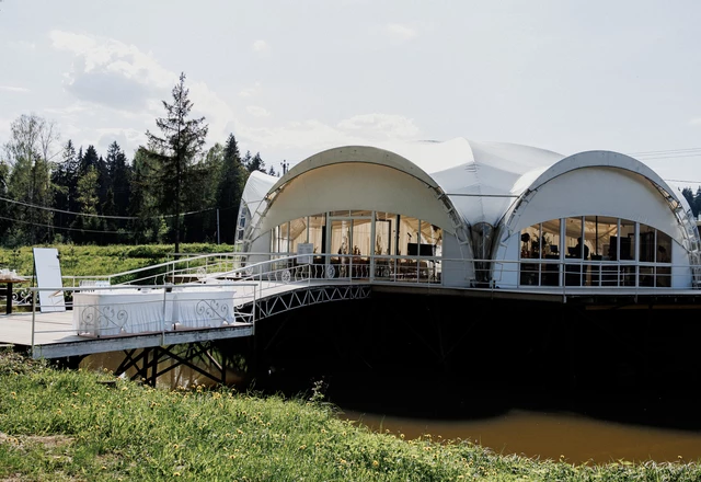 Экодеревня «БабинДвор» Шатер «Лесные озера»