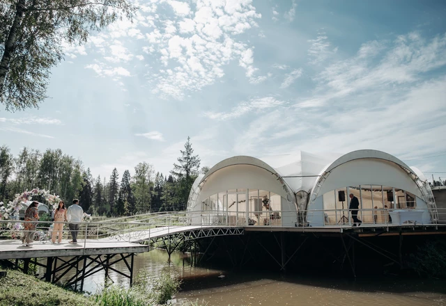 Экодеревня «БабинДвор» Шатер «Лесные озера» - фото 15