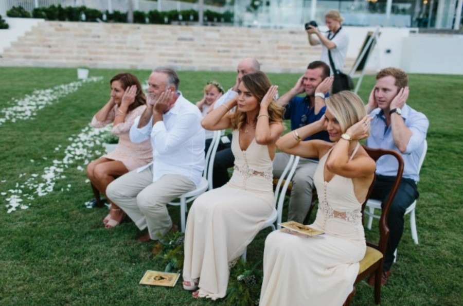 гости на свадьбе